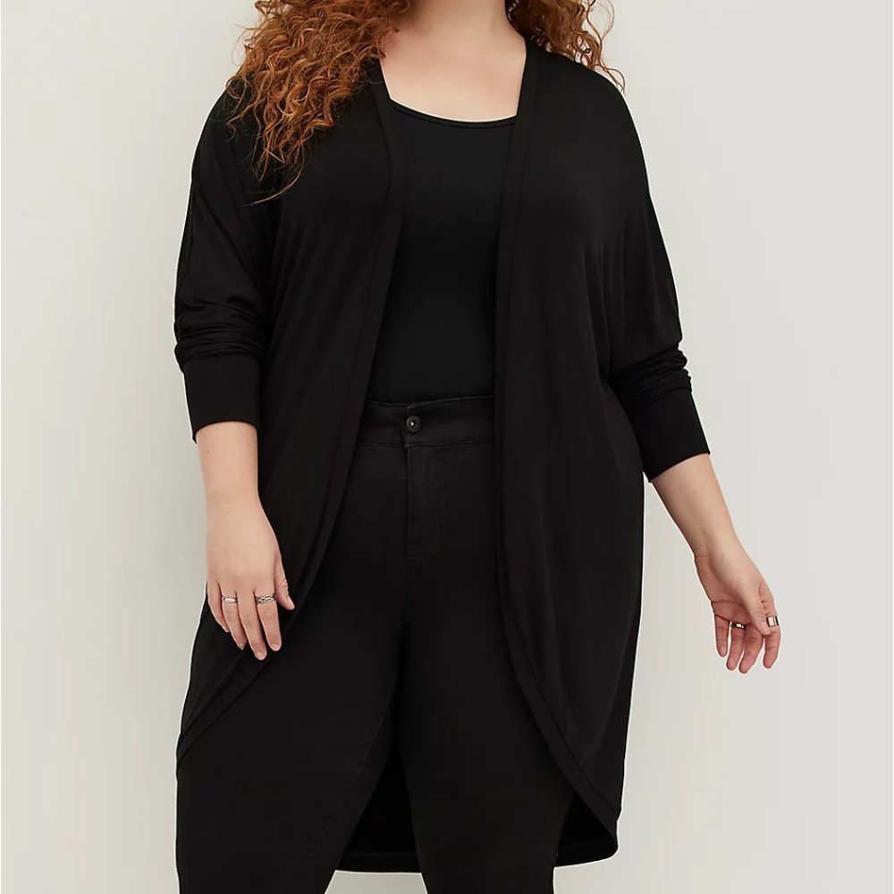 NWT TORRID DISNEY NIGHTMARE BEFORE CHRISTMAS JACK SKELLINGTON CARDIGAN HALLOWEEN - Picture 7 of 10